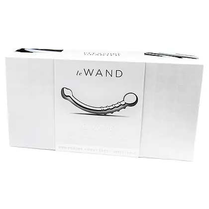 Dildo Metal Le Wand Stainless Steel Bow Argintiu