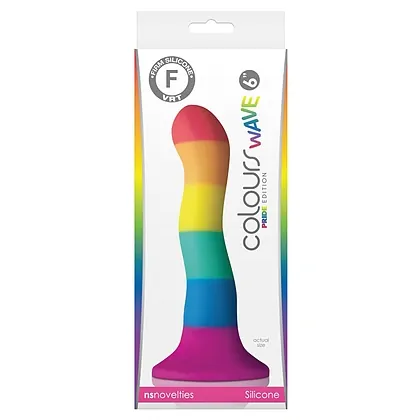 Dildo Multicolor Pride Edition Wave