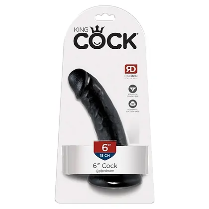 Dildo Penis 6 Inch Negru