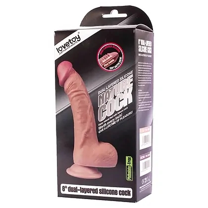 Dildo Realistic 20.5cm Dual-Layered