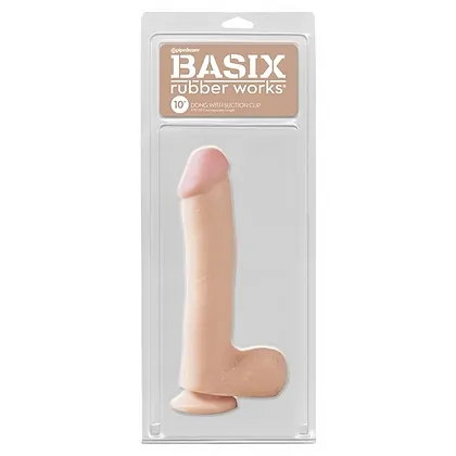 Dildo Realistic Basix With Suction Cup