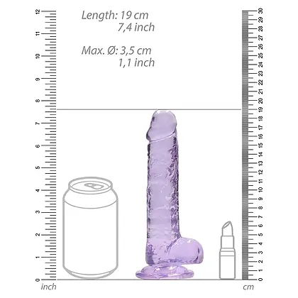 Dildo Realistic Crystal 7.4 Mov