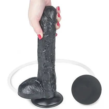 Dildo Realistic Cu Ejaculare Extreme 10inch Negru