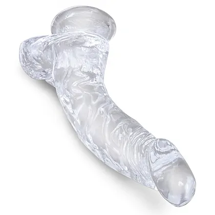 Dildo Realistic King 19cm Transparent