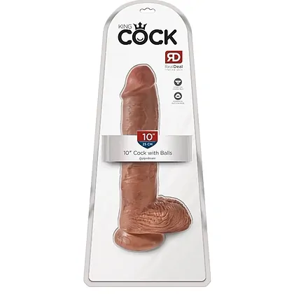 Dildo Realistic Penis 25.4cm Maro