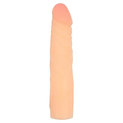 Dildo Realistic White Flexible Spine