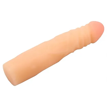 Dildo Realistic White Flexible Spine