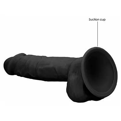 Dildo Realrock Ultra Silicone Negru