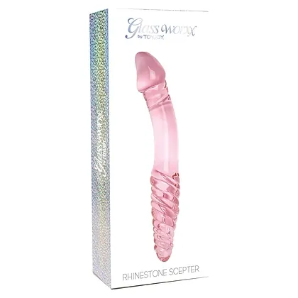 Dildo Rhinestone Scepter Roz