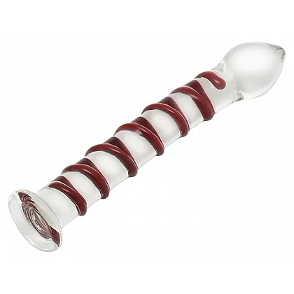 Dildo Rimba Sensual Glass Ursula Transparent