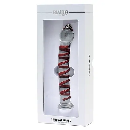 Dildo Rimba Sensual Glass Ursula Transparent