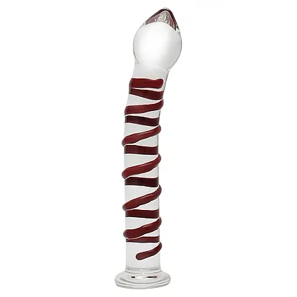 Dildo Rimba Sensual Glass Ursula Transparent