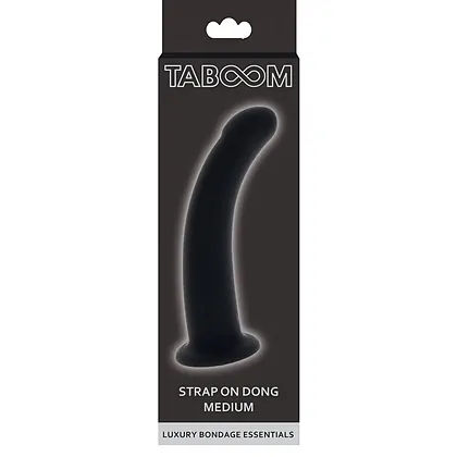 Dildo Strap-On Dong Medium Negru