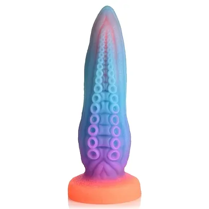 Dildo Tenta Glow In The Dark Multicolor