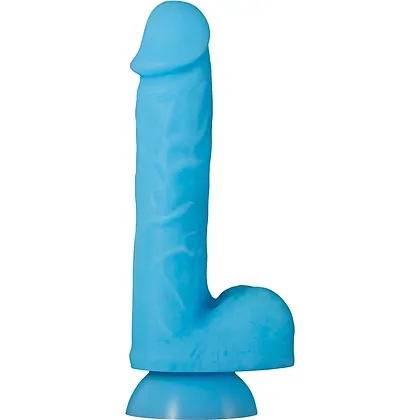 Dildo Touch And Glow Albastru