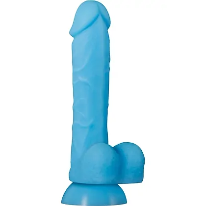 Dildo Touch And Glow Albastru