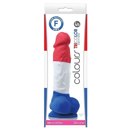 Dildo Tricolor 5 Inch Multicolor