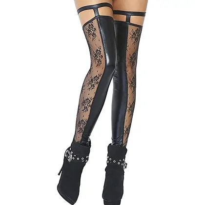 Dresuri Leg Avenue Bailey Negru S-M