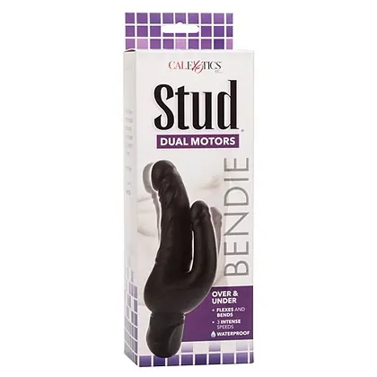 Dublu Bendie Stud Over And Under Negru