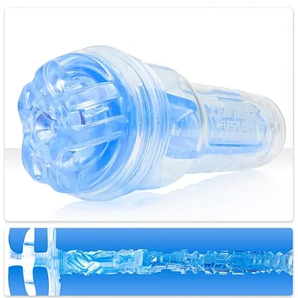 Fleshlight Turbo Blue Ice Textura Ignition Albastru