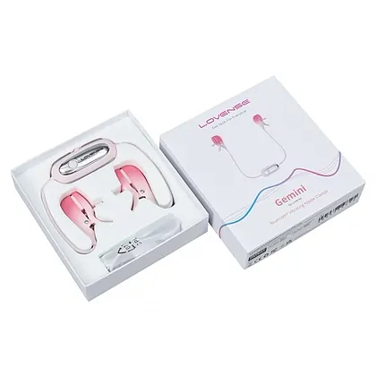 Gemini App-Controlled Vibrating Nipple Clamps Roz