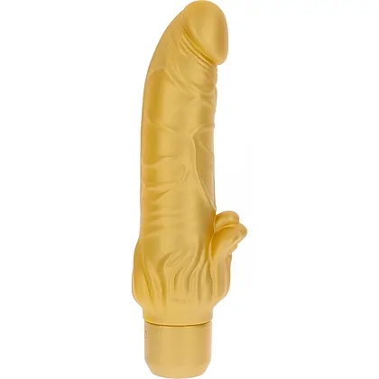 Gold Dicker Stim Vibrator Auriu