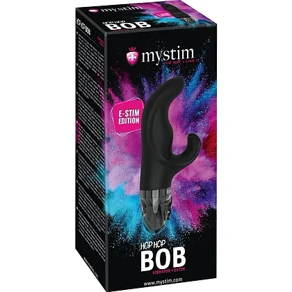 Hop Hop Bop eStim Vibrator Negru