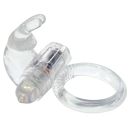 Inel Cu Vibratii Silicone Soft Transparent