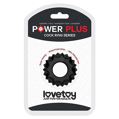 Inel Erectie Power Plus 1 Negru