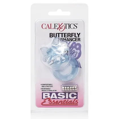 Inel Penis Basic Essentials Butterfly Enhancer Albastru