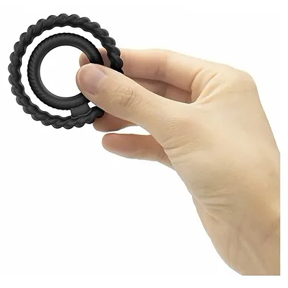 Inel Penis Dorcel Dual Ring Negru