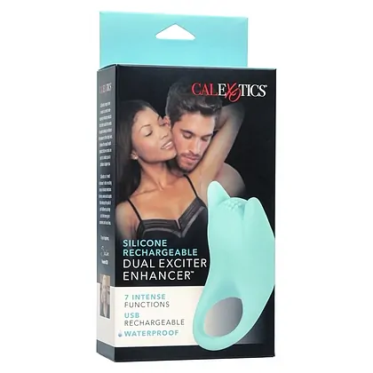 Inel Penis Dual Enhancer Albastru