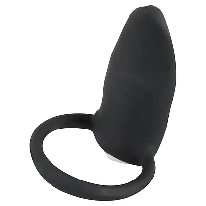 Inel Penis Finger Vibrator Negru