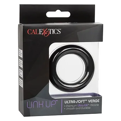 Inel Penis Link Up Ultra-Soft Verge Negru