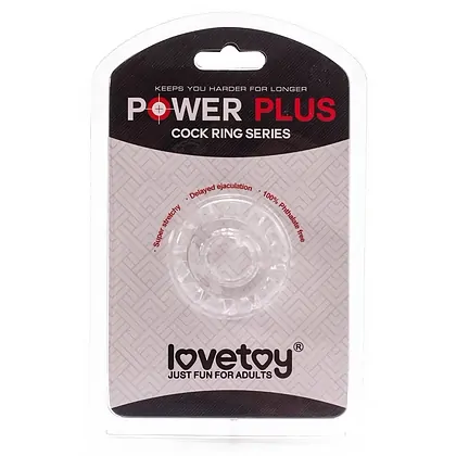 Inel Penis Power Plus 6 Transparent