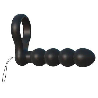 Inel Vibrator Double Negru