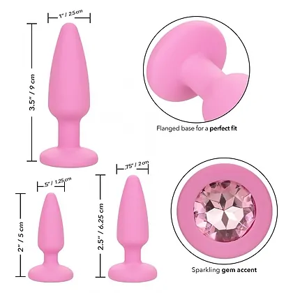 Kit Anal Plug Crystal Roz