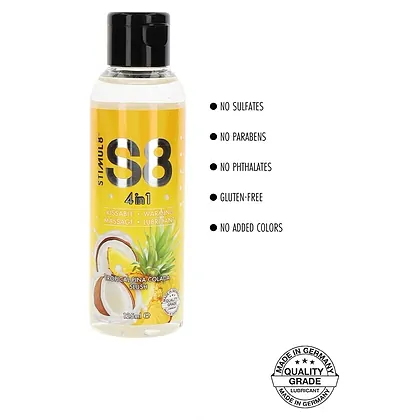 Lubrifiant S8 4-in-1 Dessert Tropical 125ml