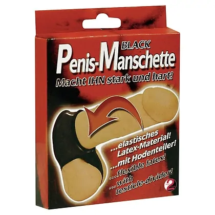 Manseta Penis Si Testicule Negru