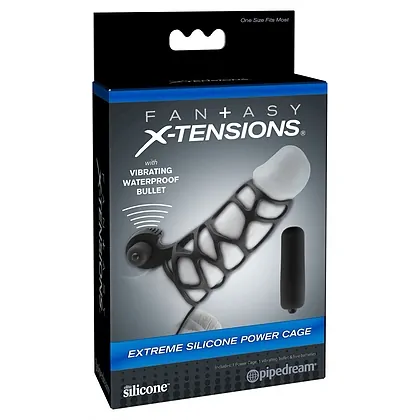 Manson FX Extreme Silicone Power Cage Negru