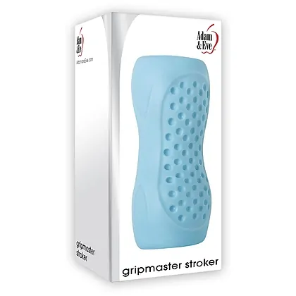 Masturbator Adam And Eve Gripmaster Silicone Stroker Albastru