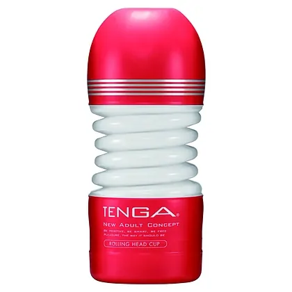 Masturbator Tenga Rolling Head Cup Medium Rosu