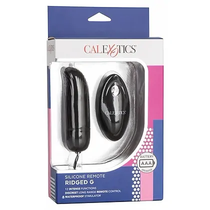 Ou Vibrator Remote Ridged G Negru