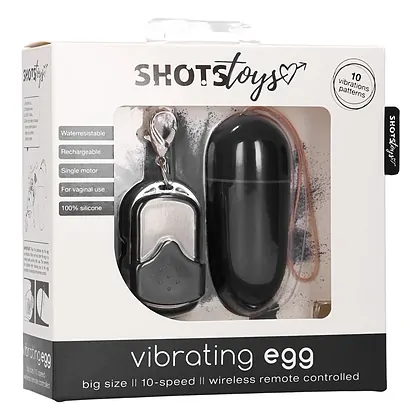 Ou Vibrator Shots 10 Speed Negru