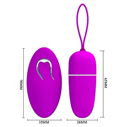 Ou Vibrator Wireless Pretty Love Bradley Roz