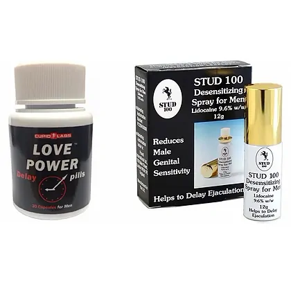 Pachet Spray Stud 100 + Pastile Love Power