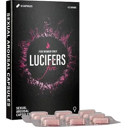 Pastile Stimulente Lucifers Fire 12 Capsule