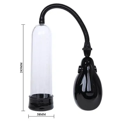 Penis Pump with Automatic Air Pump Machine Transparent