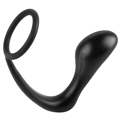 Penis Ring Plug Gasm Negru