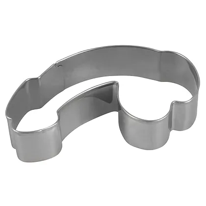 Penis Shaped Cookie Cutter Argintiu